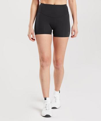 Dámské Šortky Gymshark Studio Černé | CZ 3864RVD